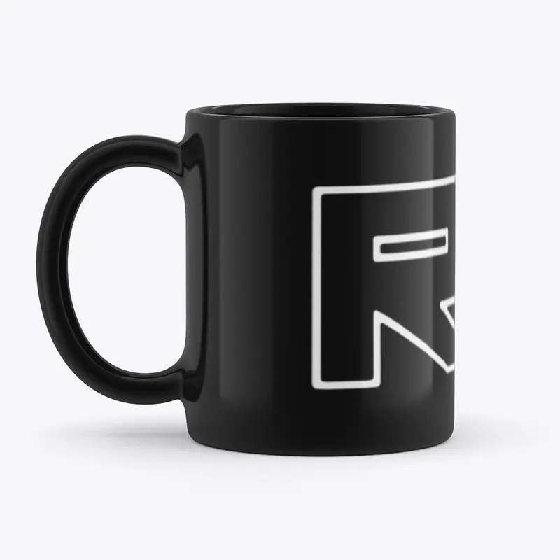 Black "RR" Mug